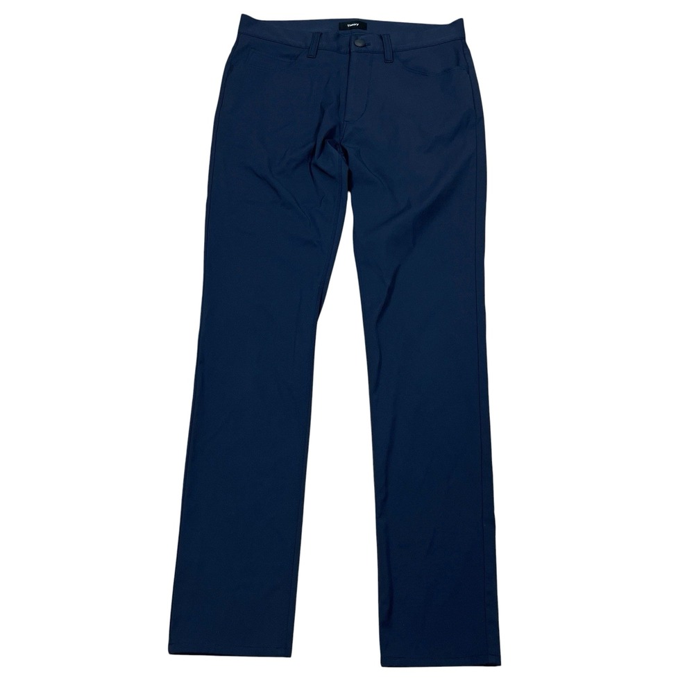 Theory Raffi 5 Pocket Pant Mens 30 (Fits 31x32) Navy Neoteric Stretch Twill